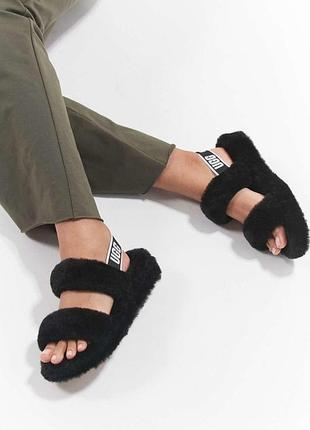 Хутряні тапочки босоніжки ugg