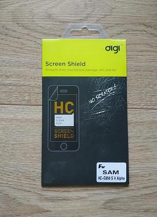 Захисна плівка на samsung galaxy alpha g850f защитная пленка самсунг sv g850 (80грн за 2шт)