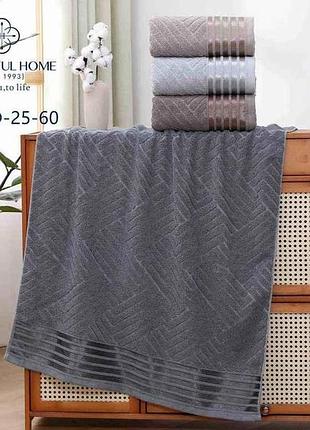Полотенце 80*160 махра сауна арт.500-25 тм colorfulhome