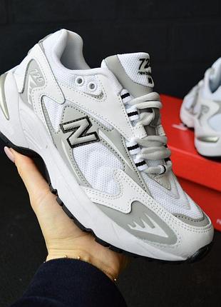 New balance 725 white gray жіночі кросівки білі із сірим 40 (25,5 см) 38