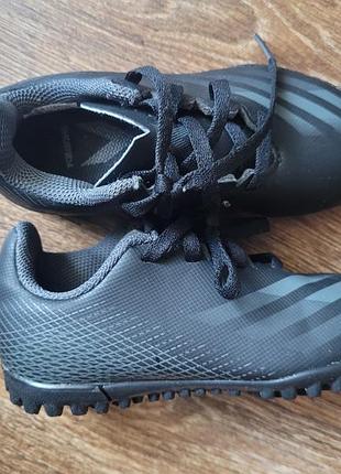 Сороконожки сороконожки бампы футзалки шиповки копы детские детские adidas x ghosted.4 tf