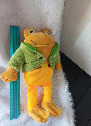 Мягкая лягушка toad из коллекции yottoy frog and toad plush friends лягушка лягушка