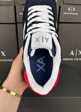 Armani exchange black white navy 7