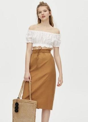 Бежева спідниця pull&bear 4