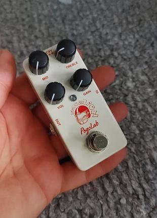 Педаль эффэктов pogolab distortion для гитары или бас-гитары
