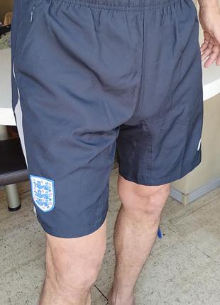 Новые мужские спортивные шорты umbro england woven short