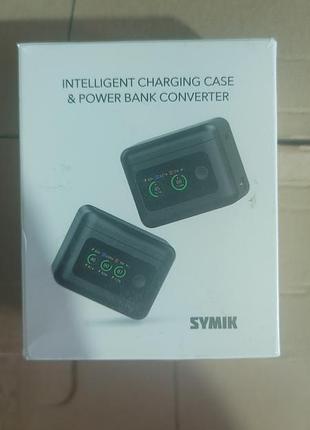 Зарядный кейс symik intelligent charging case &amp; power bank converter