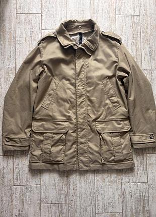Чоловіча куртка плащ zegna sport (ermenegildo zegna) оригінал / куртка мілітарі кежуал розмір m