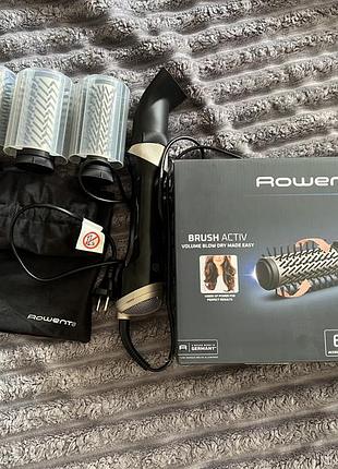 Фен-щітка rowenta ub9540f0 brush activ 6в1