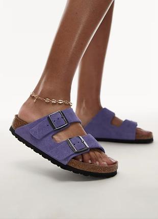Шльопанці шкіра оригінал birkenstock (38/38,5)