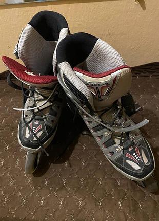 Роликові ковзани rollerblade crossfire 90 mx (р. 42 / 27 см)
