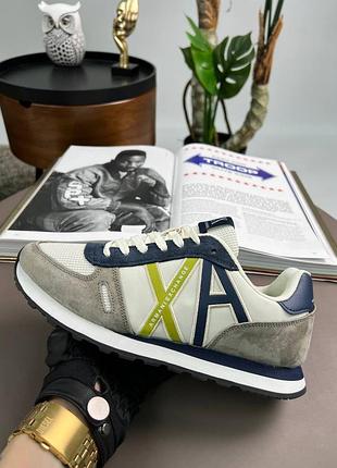Armani exchange ax grey white 6