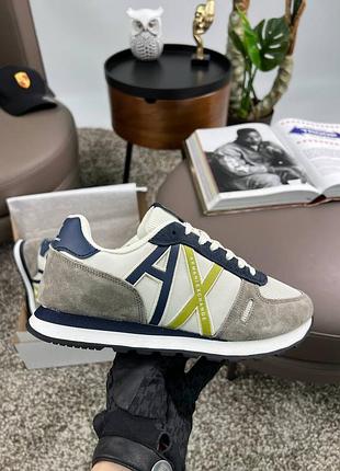 Armani exchange ax grey white 9