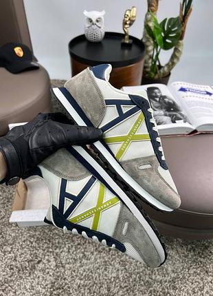 Armani exchange ax grey white 10