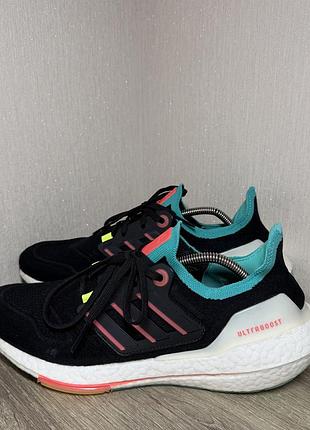 Кроссовки adidas ultraboost 22 'black turbo mint'