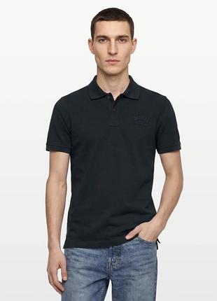 Чоловіче поло diesel чорне оригінал l–xl