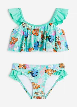 H&m-134-140-купальник для дівчинки-nemo