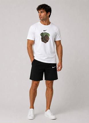 Мужской летний комплект футболка и шорты хлопок туречня s-xxl