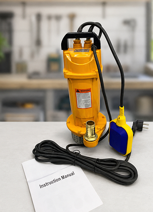 Канализационный насос для откачивания чистой и грязной воды 220v 3550w