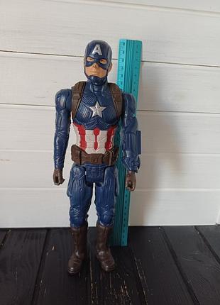 Фигурка капитана америка от hasbro titan hero 2018 марвел marvel