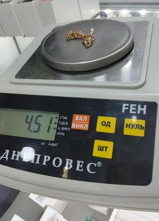 Золотой женский браслет