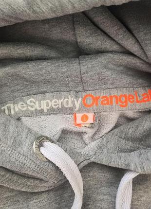 Худи superdry orange label 3