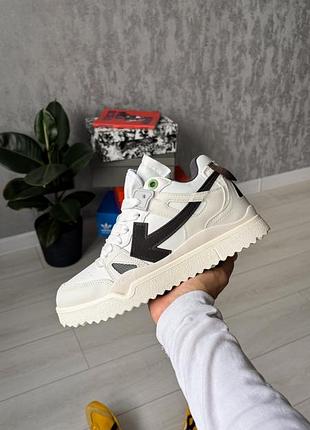 Кросівки off white sponge white black