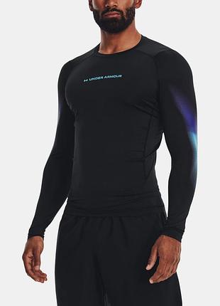 Мужской спортивный компрессионный лонгслив under armour