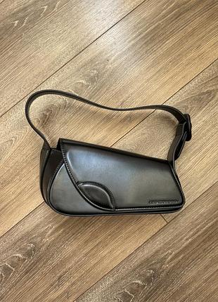 Сумка kiko kostadinov black leather handbag