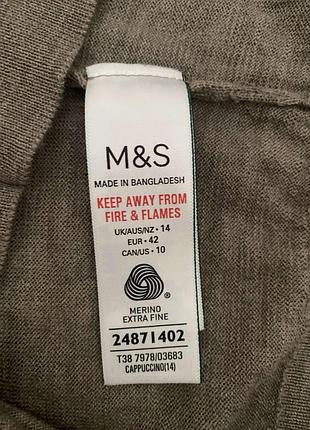 Шерстяной свитер m&amp;s 4