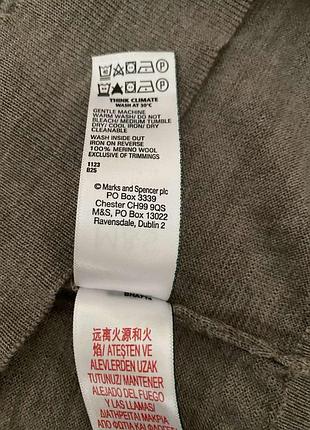 Шерстяной свитер m&amp;s 5
