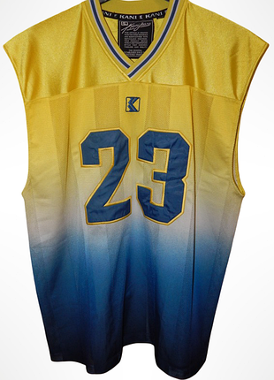 Майка karl kani varsity football team линейки kani jeans. size l oversized fit. made in korea