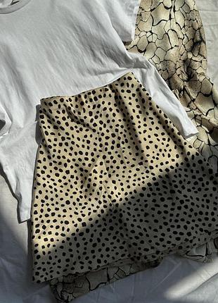 Сатинова спідниця asos
