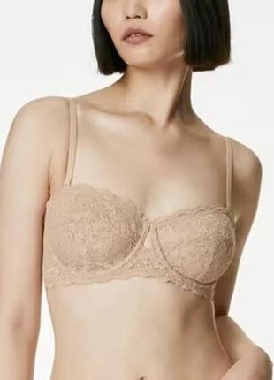 Бюстгалтер балконет m&s 75d