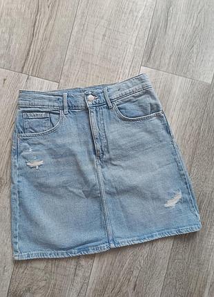 Спідниця джинсова h&m, 164 см