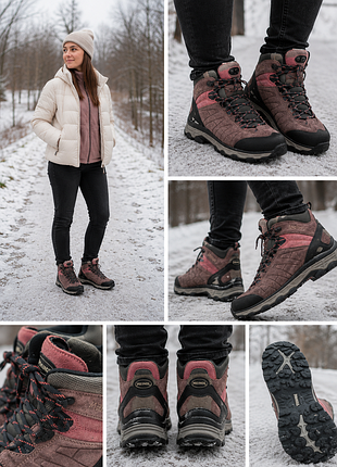 Зимние трекинговые ботинки meindl gore-tex оригинал 39.5