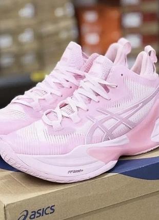 Волейбольні кросівки asics metarise paris 2 pink