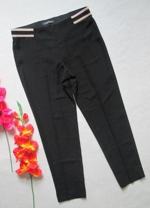 Шикарные брендовые модные брюки с контрастной резинкой esprit1 фото