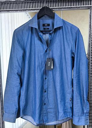 Чоловіча сорочка hugo boss slim fit