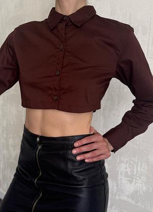 Сорочка кроп divided by h&m