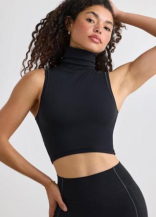 Bo+tee soft active  женская спортивная-тренировочная майка с удлиненным горлом