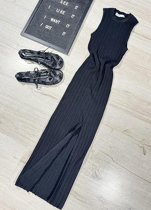 Сукня в рубчик bershka