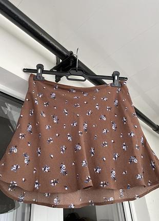 Спідниця шовкова від h&m