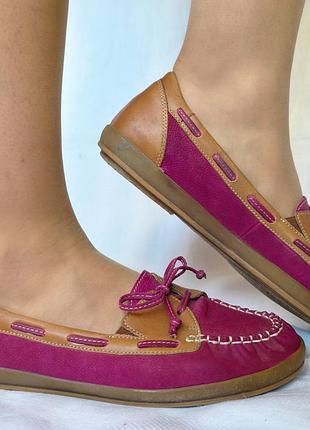 1021. туфли-мокасины gabor sport 38,5 р.