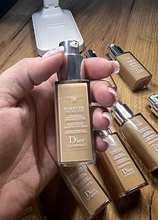 Тестер dior diorskin forever skin glow foundation 3.5n 20 мл