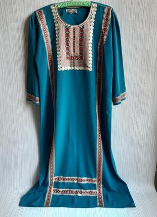 Аутентичное восточное платье галабея fadan fashion (саудийской Аравия)