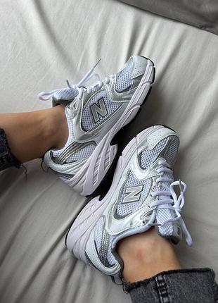 New balance 530 grey silver 🤍🩶 жіночі сірі кросівки ,поп 2026,парні кросівки ,унісекс 😻