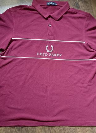 Винтажная футболка поло fred perry