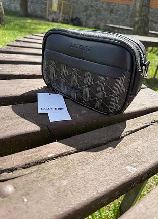 Сумка lacoste monogram | crossbody bag | месссенджер | лакоста лакостое
