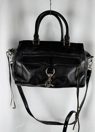 Кожаная сумка rebecca minkoff